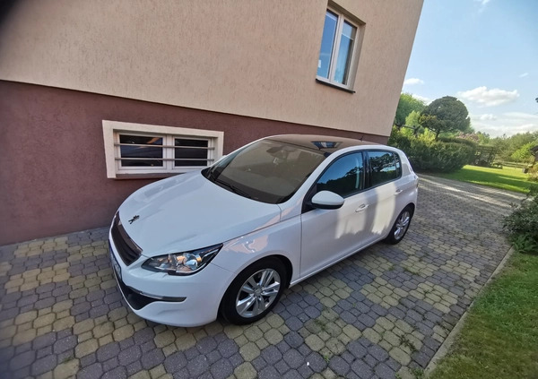 Peugeot 308 cena 25700 przebieg: 230000, rok produkcji 2014 z Kościerzyna małe 232